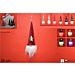 GNOMO DI NATALE C/CAPP.VELL.LUCE BATT. 20CM 6 COL.Due Esse