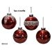 PALLA 80MM ROSSO 4ASSHappy Casa
