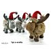 RENNA C/PELLICCIA 42.5CM 3ASSHappy Casa