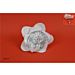 ROSA GLITTER PINZETTA 9CM BIANCA WM18-021-A W.CLIPDue Esse