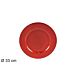 SOTTOPIATTO 33CM ROSSO 18166LR (FS001-R) (F.0,36)Due Esse