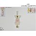 APPENDINO CONIGLIO PELLICCIA C/FIORE LEGNO SHY-F75Due Esse