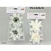 SET 2 FIORI/ROSE BIANCO GLITT. 2ASSHappy Casa