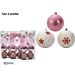 SET 8 PALLE 80MM ROSA 3ASS.Happy Casa