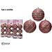 SET 8 PALLE 80MM ROSA 3ASS.Happy Casa