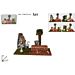 SCENARIO ANIMALI C/ABBEVERATOIO 17CM4ASS HGW-1031Due Esse