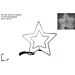 DOPPIA STELLA LED BIANC LAMPEGGYY6857LF WHITEDue Esse