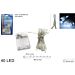 LUCI LED 40 BATTERIA BIANCO ART.YC40LWDue Esse