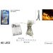 LUCI LED 40 BATTERIA BIANCO CALDO ART.YC-40LWWDue Esse