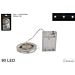 STRISCIA LED ADESIVA 3MT 90LED BATT.BIANCO CALDO YDue Esse