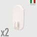 GANCI IN PLASTICA ELISSE - 2PZBriantina