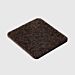 FELTRINI QUADRI - MARRONE 40x40MM - 12PZBriantina