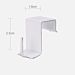 GANCI PER TENDINE VETRO BIANCO 18MM - 4PZBriantina