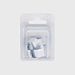 GANCI PER TENDINE VETRO BIANCO 18MM - 4PZBriantina