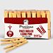 MOLLETTE BUCATO - LEGNO 7CM - 20PZBriantina