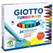 PENNARELLO TURBO MAXI SCATOLA 24 COLORI CARTONEGiotto