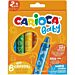 PASTELLI CERA CARIOCA BABY 2+ SCATOLA 8 COL. 42892Carioca