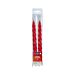 CANDELA ELICOIDALE - ROSSO LACCATO - 2PZDea