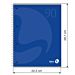 BM QUADERNO SPIRALATO A4 FORATO - QUADRETTI 5MMBm Be More