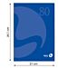 BM MAXI QUADERNO A4 COLOR 80g/m²- BIANCOBm Be More