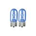 LAMPADINA MONOLUCE VETRO BLU W5W - 12V/5W - 2PZOto Top