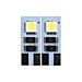 Lampadina LED 12V W2.1x9.5D - Canbus 2 LED - Bianca 2pzOto Top