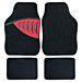 SET 4 TAPPETI MOQUETTE PER AUTO - FAITH ROSSOOto Top