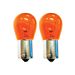 LAMPADINA MONOLUCE ARANCIONE PY21W - 12V/21W - 2PZOto Top