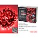 Catena Verde 500 LED Rosso - Esterno 15mDictrolux
