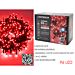 Catena Verde 96 LED Rosso - Esterno 3,84mDictrolux