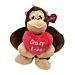 Peluche Morbidosi Scimmia con Cuore - 25cmGeneral Trade