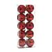 Set 10 Palline di Natale Ø6cm - RossoVestiamo Casa