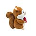 Peluche Morbidosi Scoiattolo con Cuore - 38cmGeneral Trade