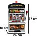 Salvadanaio Interattivo Slot Machine + Luce - 24x37cmNataluna
