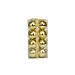 Set 16 Palline di Natale Ø7cm - Disco OroNataluna