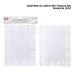 DC CASA CENTRINO CARTA RETT, 31X44CM 25PZ BIANCODc Casa