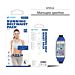 MARSUPIO SPORTIVO 6.7'' SP9516 BLU PORTA CELLULARE E ACCESSORIUnico