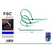 FGC Fascette Stringicavo Verdi - 2,5x100mm/100pzFgc