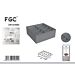FGC Custodia a 8 Scomparti - 32x32x12cmFgc