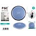 SOFFIONE DOCCIA SNODATO - 20CMFgc
