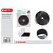 VELCRO ADESIVO NERO - ASOLA - 1CMx6MEmi