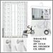 SL TENDA CECILIA 140X280CM COL.GRIGIOSl Ideahome