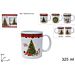 Tazza in Ceramica Natalizio 325ml - ZYMK03/01Due Esse