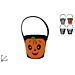 Cestello Halloween in Feltro Assortiti - 27x16cmDue Esse