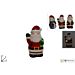 BABBO NATALE/PUPAZZO DI NEVE CERAMICA 12CM CON LUCE T10662Due Esse