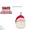 Candela Viso Babbo Natale  6cm - TF107532Due Esse