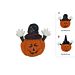Gnomo Zucca Assortiti - Decorazione Halloween 20/25cmDue Esse