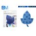 MINI TAPPETINI ANTISCIVOLO - FOGLIA BLU - 6PZBm