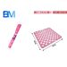 TAPPETO ANTISCIVOLO FORATO ROSA - 50x50CMBm