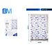 TENDA DA DOCCIA - PESCI BLU - 180x200CMBm